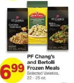 United Supermarkets Pf Chang's and Bertolli Frozen Meals offer