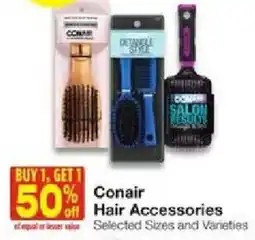 United Supermarkets Conair Hair Accessories offer