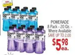 Ingles Markets Powerade offer