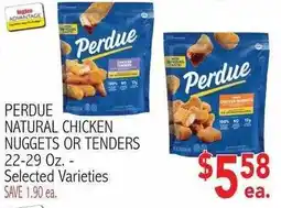 Ingles Markets Perdue natural chicken nuggets or tenders offer
