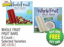 Ingles Markets Whole Fruit Fruit Bars offer