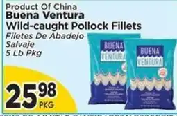 Presidente Buena Ventura wild-caught pollock fillets offer