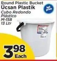 Presidente Round Plastic Bucket offer