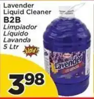 Presidente B2B lavender liquid cleaner offer