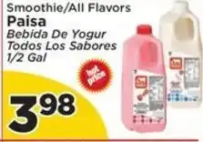 Presidente Paisa Smoothie offer