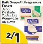 Presidente Doxa bath soap offer