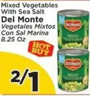 Presidente Del Monte mixed vegetables with sea salt offer