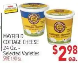 Ingles Markets Mayfield cottage cheese offer