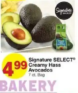 United Supermarkets Signature Select Creamy Hass Avocados offer