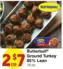 United Supermarkets Butterball Ground Turkey offer