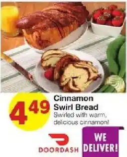 United Supermarkets Cinnamon Swirl Bread offer