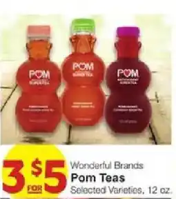 United Supermarkets Pom Teas offer