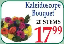 Market Basket Kaleidoscope bouquet offer