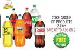 Ingles Markets Coke Group of Products offer