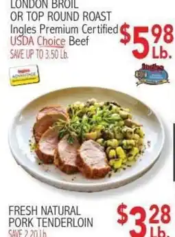 Ingles Markets Ingles Premium Certified USDA Choice Beef offer