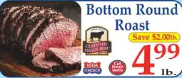 Market Basket Certified Angus Beef Bottom Round Roast offer