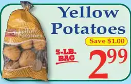 Market Basket Yellow Potatoes offer