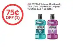 Woodman's Listerine intense mouthwash offer