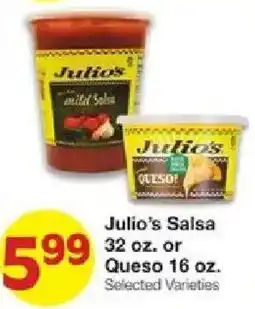 United Supermarkets Julio's Salsa offer