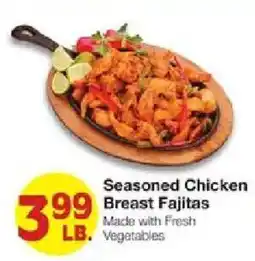 United Supermarkets Seasoned Chicken Breast Fajitas offer