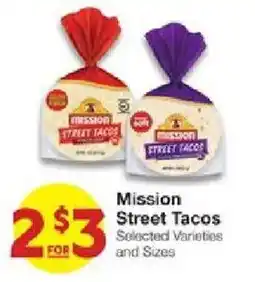 United Supermarkets Mission Street Tacos offer