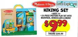 Ollie's Melissa & Doug Let's Explore Hiking Set offer