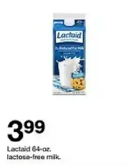 Target Lactaid lactose-free milk offer
