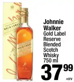 Super King Markets Johnnie Walker Gold Label Reserve Blended Scotch Whisky offer