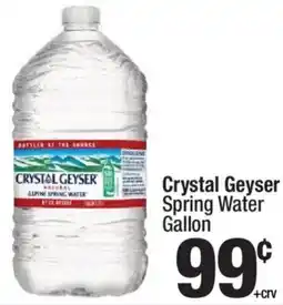 Super King Markets Crystal Geyser Spring Water offer