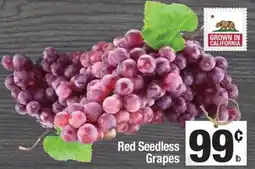 Super King Markets Red Seedless Grapes offer