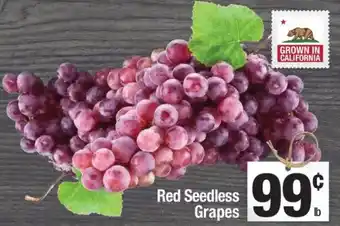 Super King Markets Red Seedless Grapes offer