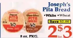 Market Basket Joseph's pita bread offer