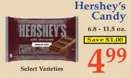 Market Basket Hershey's candy offer