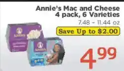 Market Basket Annie's Mac and Cheese offer