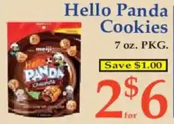 Market Basket Hello Panda Cookies offer