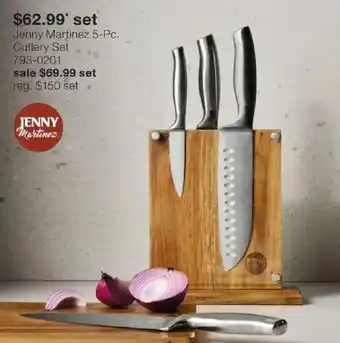 Jenny Martinez 5-Pc. Cutlery Set