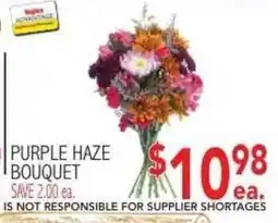 Ingles Markets Purple haze bouquet offer