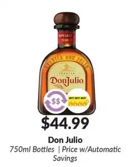 Woodman's Don Julio offer