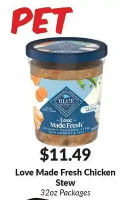 Woodman's Blue Buffalo Love Made Fresh Chicken Stew offer