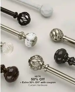 JC Penney Curtain Hardware offer