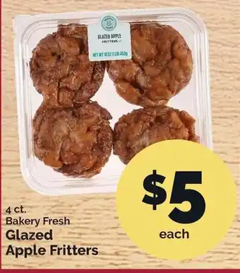Bakery Fresh Glazed Apple Fritters