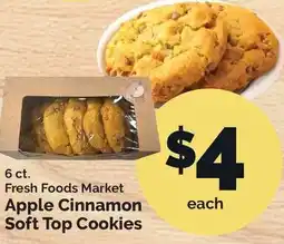 Harris Teeter Fresh Foods Market Apple Cinnamon Soft Top Cookies offer