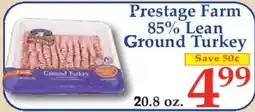 Market Basket Prestage Farm Ground Turkey offer