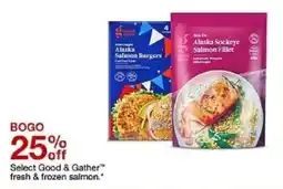 Target Good & Gather fresh & frozen salmon offer