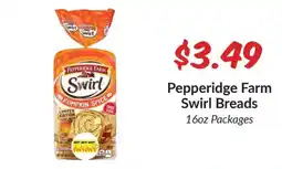 Woodman's Pepperidge Farm Swirl Breads offer