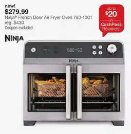 JC Penney Ninja french door air fryer oven offer