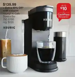 JC Penney Keurig K-Cafe Barista Bar offer