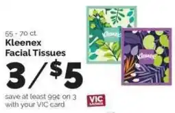 Harris Teeter Kleenex Facial Tissues offer