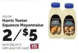 Harris Teeter Harris Teeter squeeze mayonnaise offer