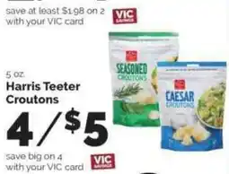 Harris Teeter Harris Teeter Croutons offer